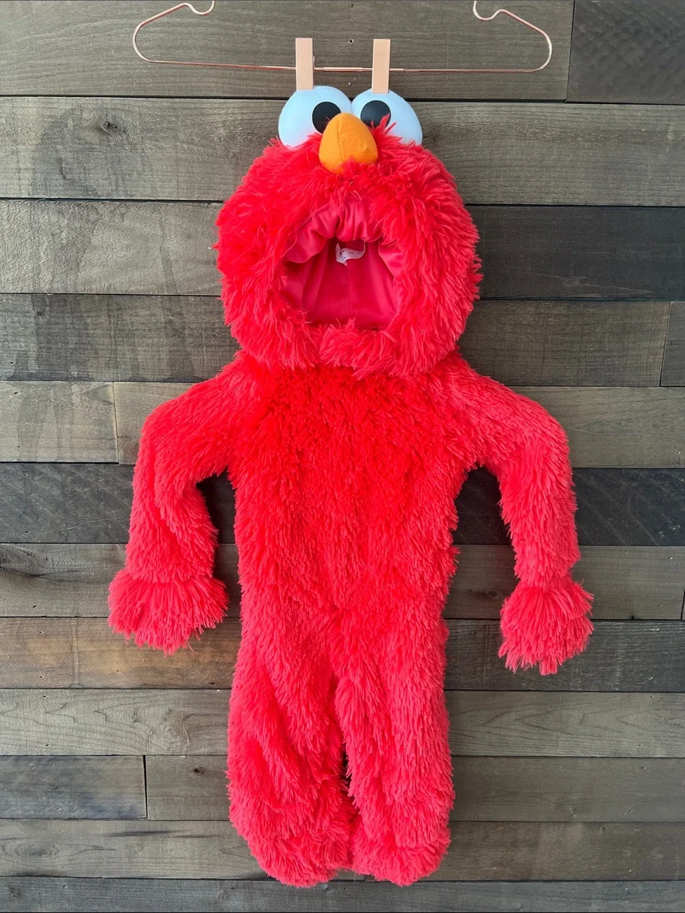 Sesame Street Kids Elmo Halloween Costume Dress Up Size 12-18mon